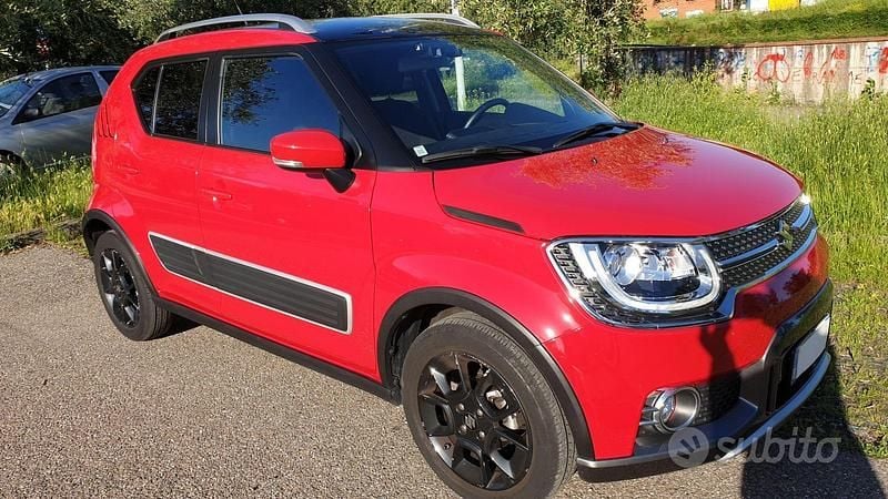 Usata Suzuki Ignis 90 CV (66 kW) 2017 Rosso SUV