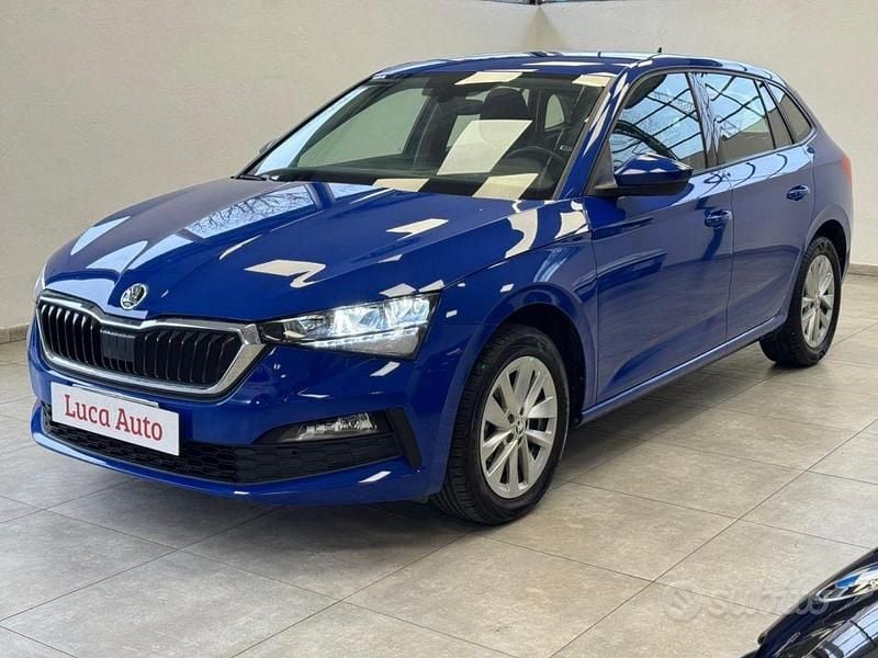 Usata Skoda Scala 95 CV (69 kW) 2023 Blu Utilitaria