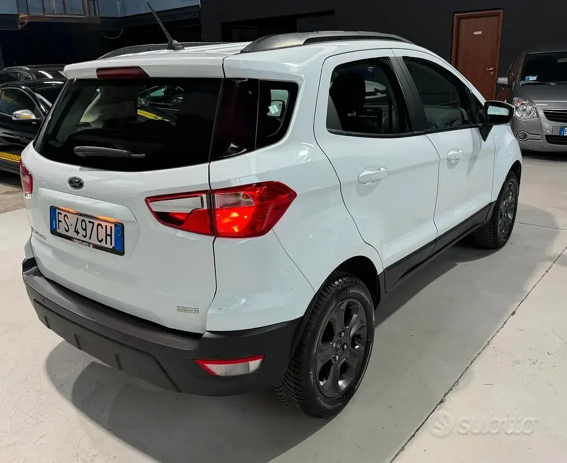 Usata Ford Ecosport Titanium 99 CV (72 kW) 2018 Bianco SUV