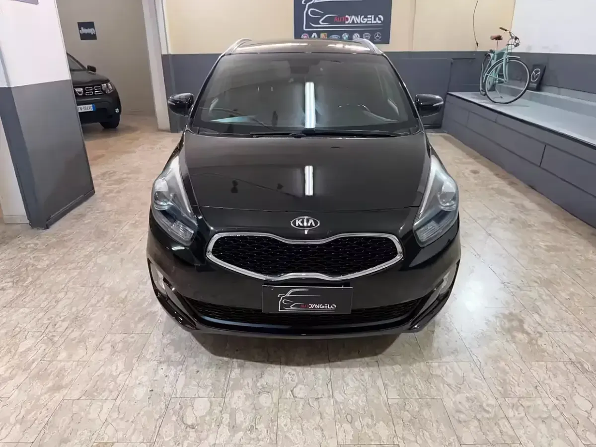 Usata Kia Carens 115 CV (84 kW) 2014 Nero Monovolume
