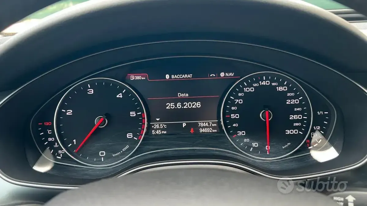 Usata Audi A6 Advanced 245 CV (180 kW) 2011 Grigio Berlina