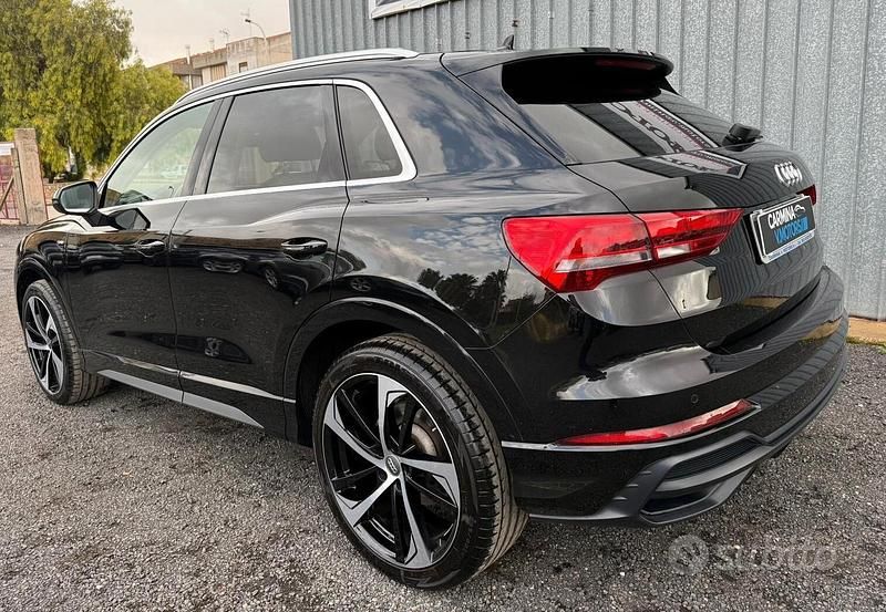 Usata Audi Q3 S-Line 150 CV (110 kW) 2019 Nero SUV