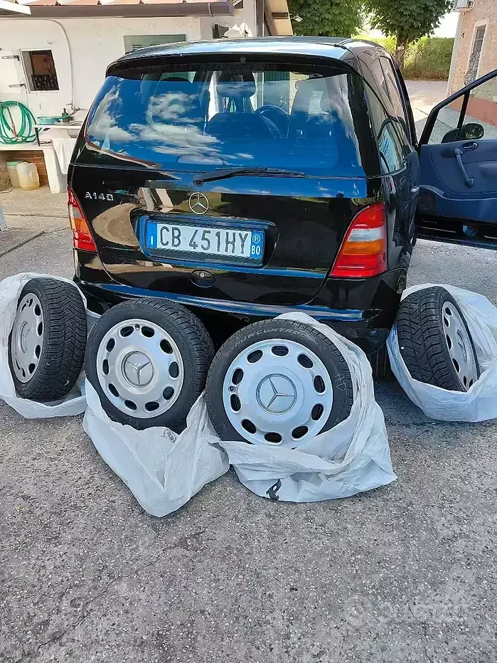 Usata Mercedes A140 82 CV (60 kW) 2002 Nero Berlina