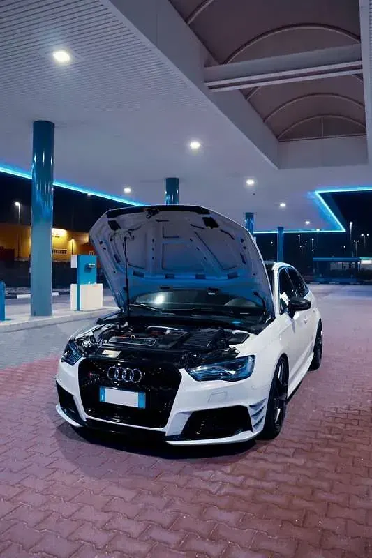 Usata Audi RS3 Competition 367 CV (269 kW) 2016 Bianco Berlina