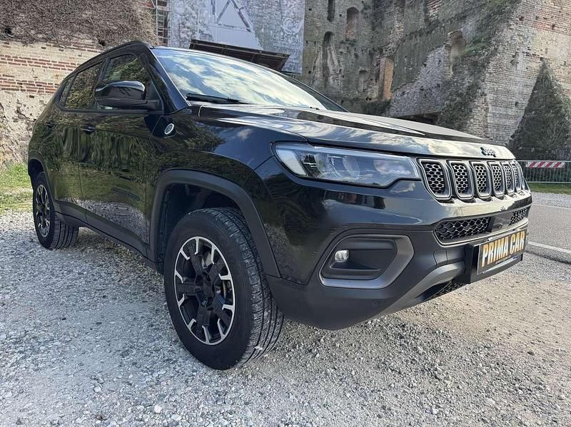 Nero Usata 2023 Jeep Compass Trailhawk SUV | 17.800 € (Super prezzo) - Immagine 1/4