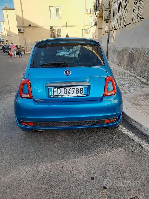 Usata Fiat 500 Sport 2016 Blu Utilitaria