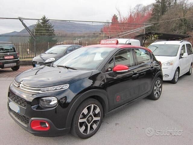 Usata Citroën C3 PureTech 110 CV (80 kW) 2019 Nero Utilitaria