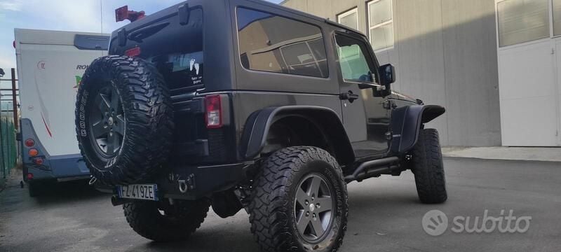 Usata Jeep Wrangler 200 CV (147 kW) 2013 Verde SUV