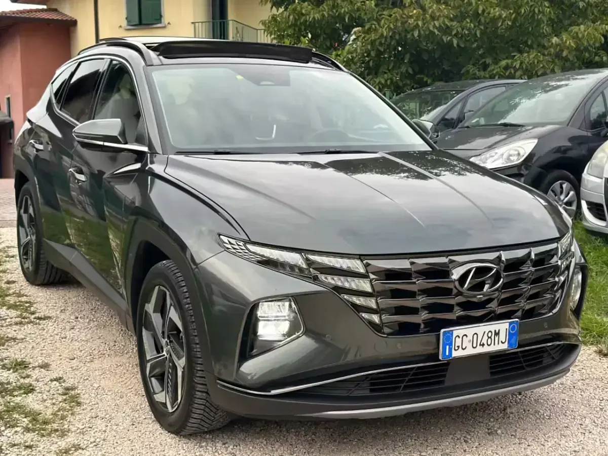 Usata Hyundai Tucson 179 CV (131 kW) 2021 Verde SUV