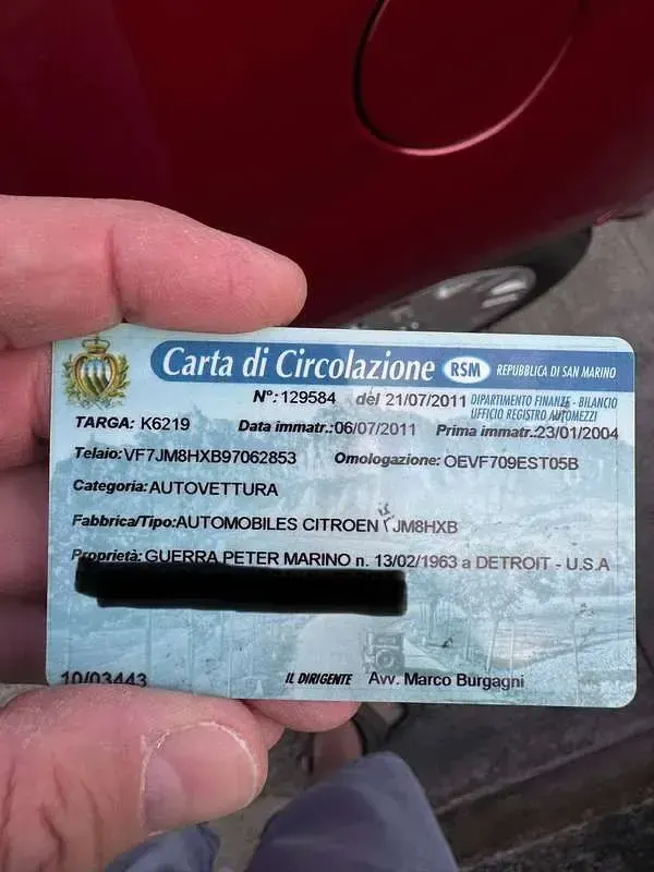 Usata Citroën C2 Exclusive 68 CV (50 kW) 2004 Rosso Utilitaria