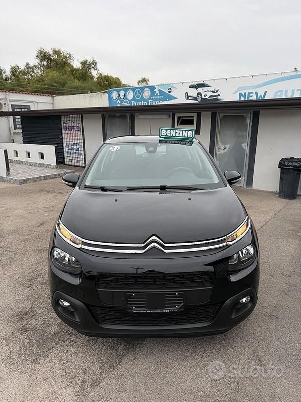 Nero Usata 2019 Citroën C3 Feel Tre volumi | 10.800 € (Buon prezzo) - Immagine 1/4