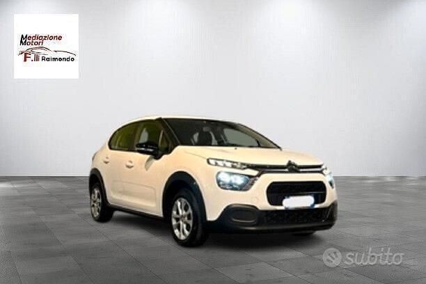 Usata Citroën C3 102 CV (75 kW) 2022 Bianco Utilitaria