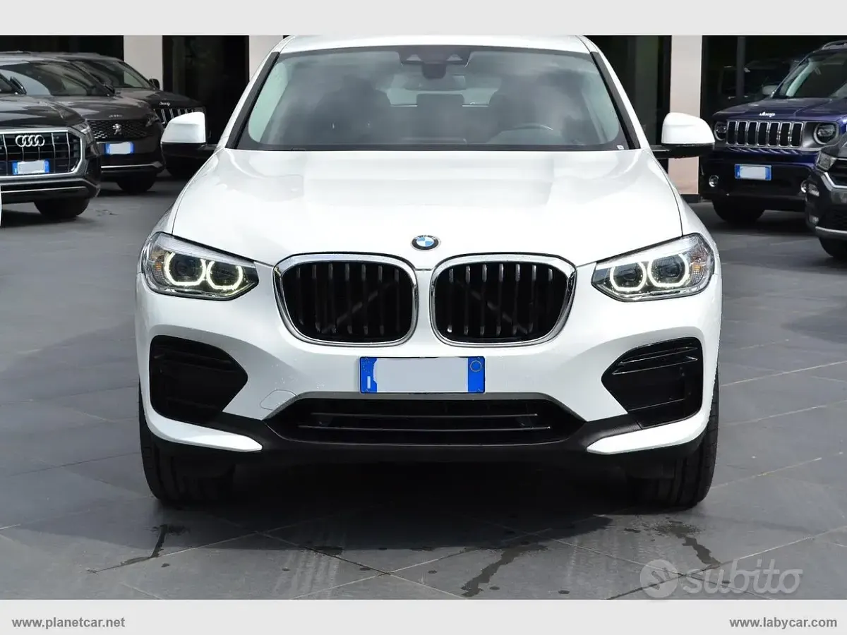 Usata BMW X4 Advantage 190 CV (139 kW) 2021 Bianco SUV