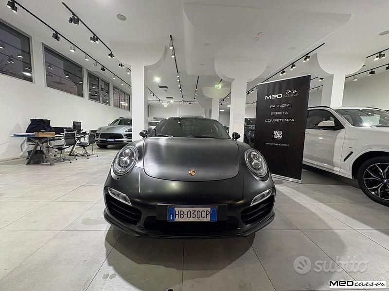Usata Porsche 911 Turbo S 560 CV (411 kW) 2014 Nero Coupé