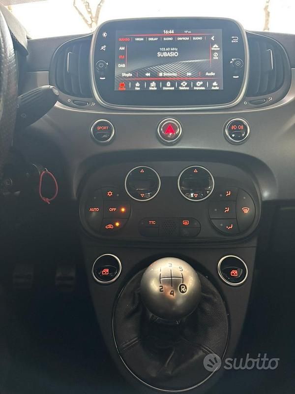 Usata Abarth 595 Turismo 165 CV (121 kW) 2017 Nero Utilitaria