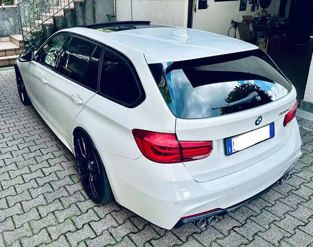 Usata BMW 330 M Sport 258 CV (189 kW) 2017 Bianco Station wagon