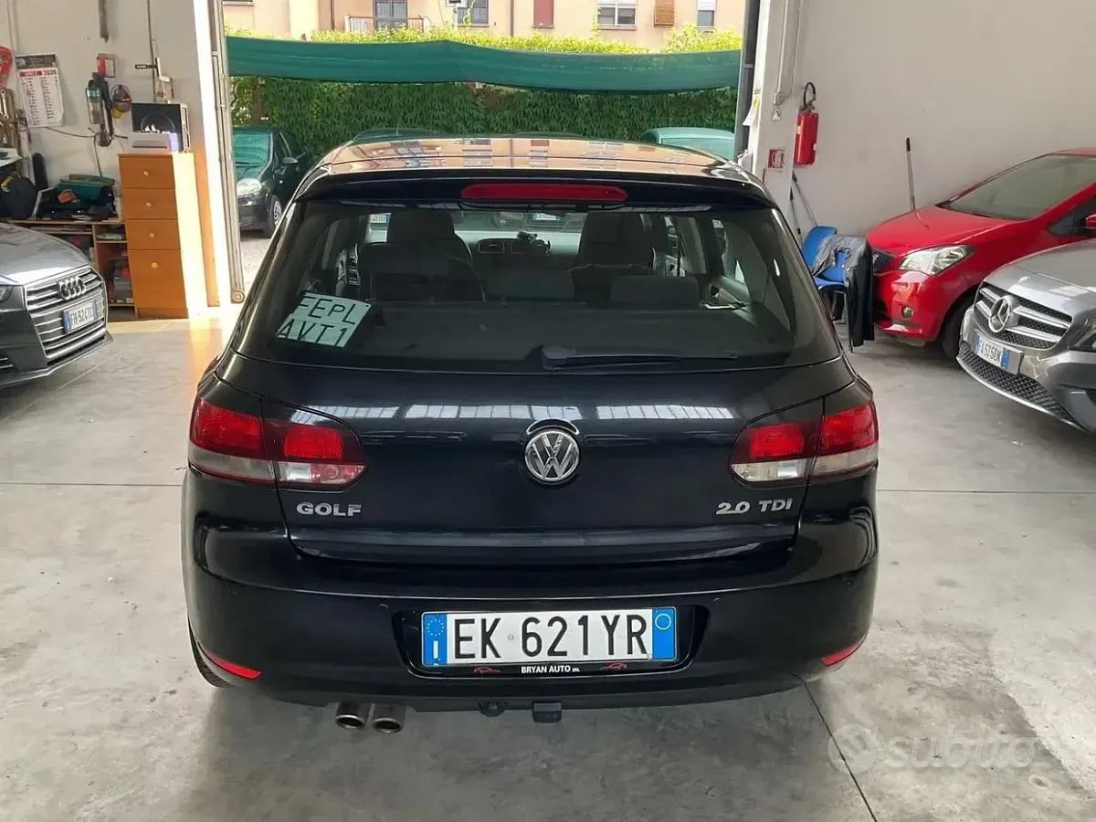 Usata VW Golf VII Highline 140 CV (102 kW) 2012 Nero Berlina