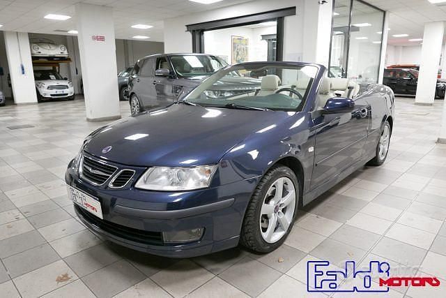 Usata Saab 9-3 Cabriolet Vector 150 CV (110 kW) 2007 Blu Cabrio
