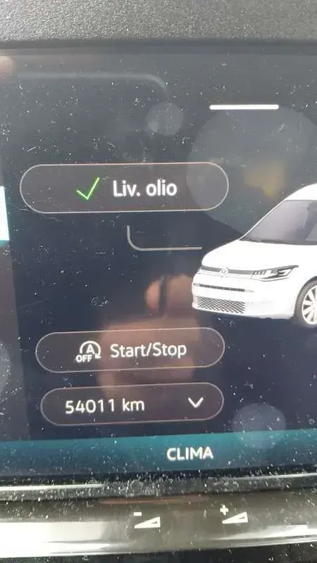 Usata VW Caddy 120 CV (88 kW) 2025 Bianco Monovolume