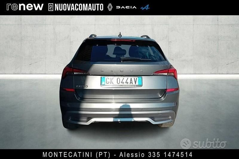 Usata Skoda Kamiq Style 95 CV (69 kW) 2022 Grigio scuro SUV
