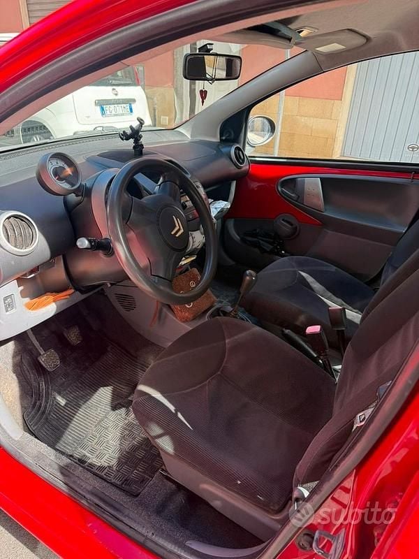 Usata Citroën C1 55 CV (40 kW) 2006 Rosso Utilitaria