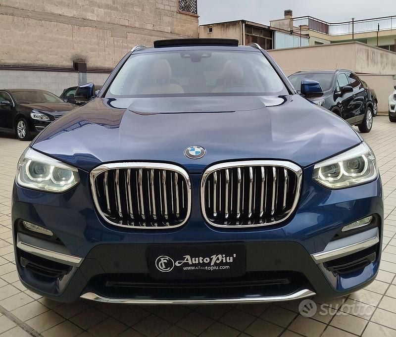 Usata BMW X3 Luxury Line 190 CV (139 kW) 2019 Blu SUV