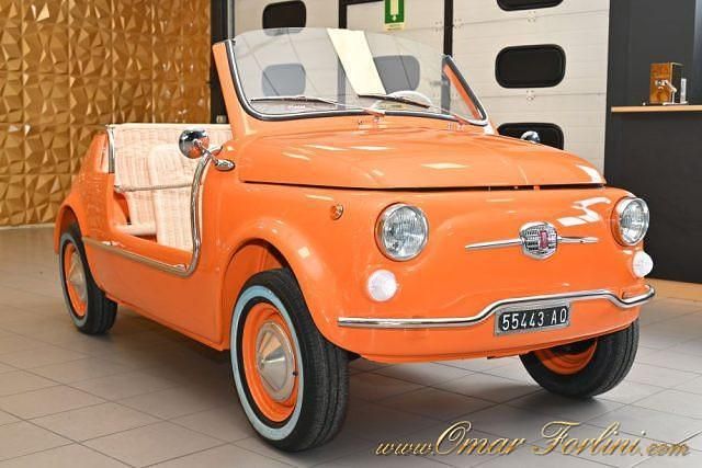 Usata Fiat 500 18 CV (13 kW) 1969 Arancione Cabrio