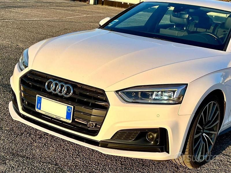 Usata Audi A5 S-Line 2017 Bianco Berlina