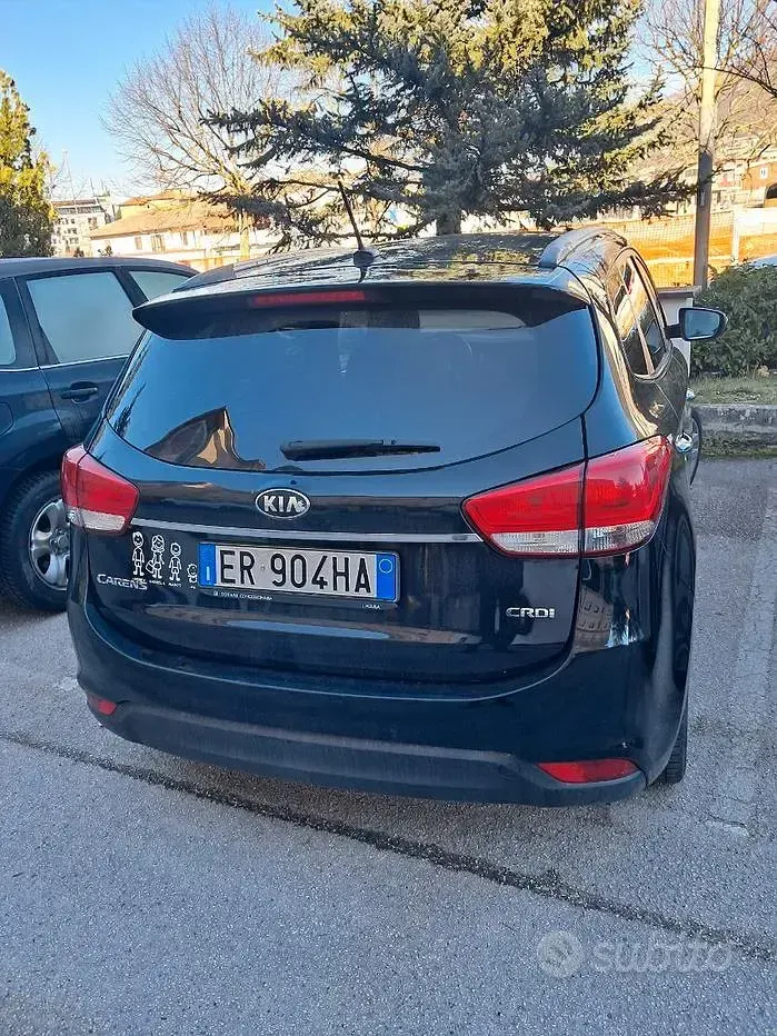 Usata Kia Carens 115 CV (84 kW) 2013 Bianco Monovolume