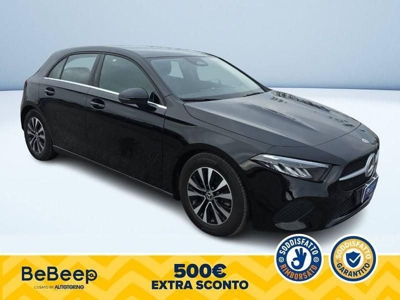Usata Mercedes A180 Advanced 116 CV (85 kW) 2025 Nero metallizzato Berlina