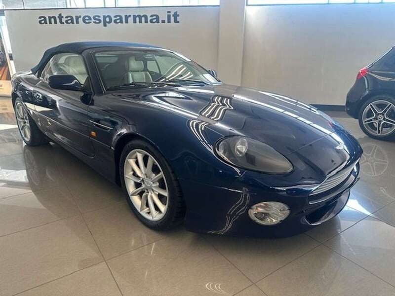 Usata Aston Martin DB7 420 CV (308 kW) 2004 Blu/azzurro Cabrio