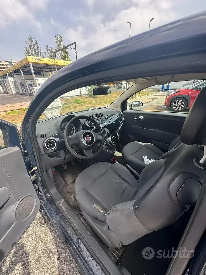 Usata Fiat 500 69 CV (50 kW) 2012 Nero Berlina