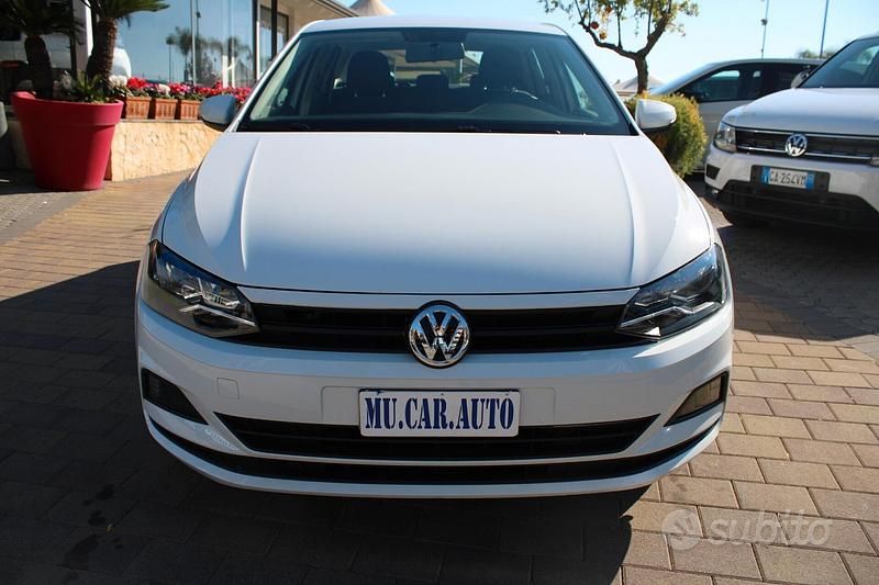 Usata VW Polo Trendline 80 CV (58 kW) 2019 Bianco Berlina