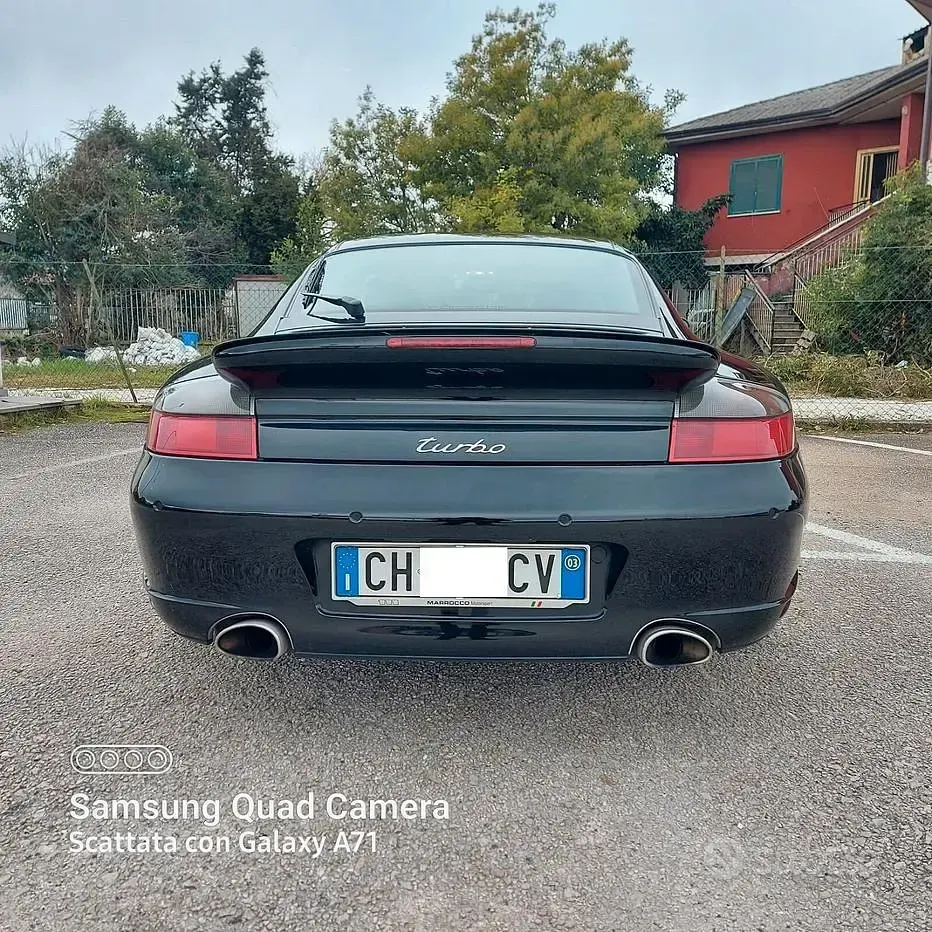 Usata Porsche 996 Turbo 420 CV (308 kW) 2003 Nero Coupé