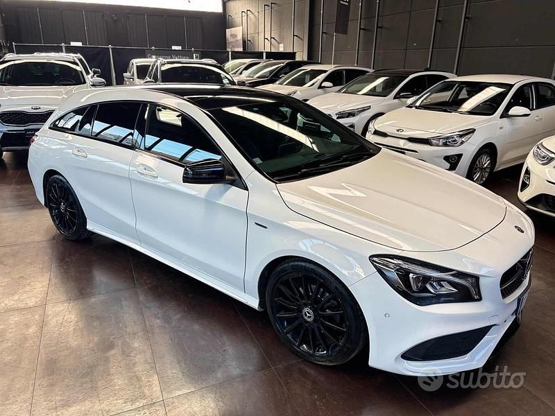 Usata Mercedes CLA200 Shooting Brake Premium 136 CV (100 kW) 2019 Bianco Station wagon