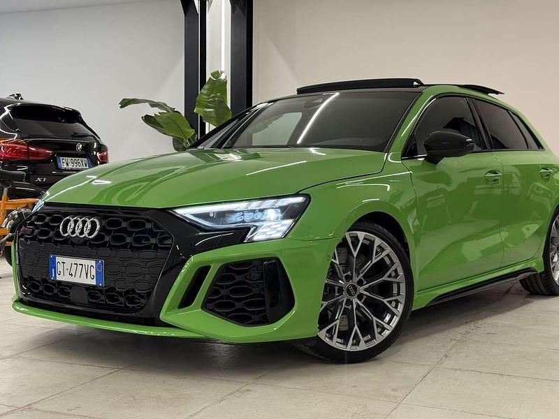 Usata Audi RS3 400 CV (294 kW) 2024 Verde Berlina