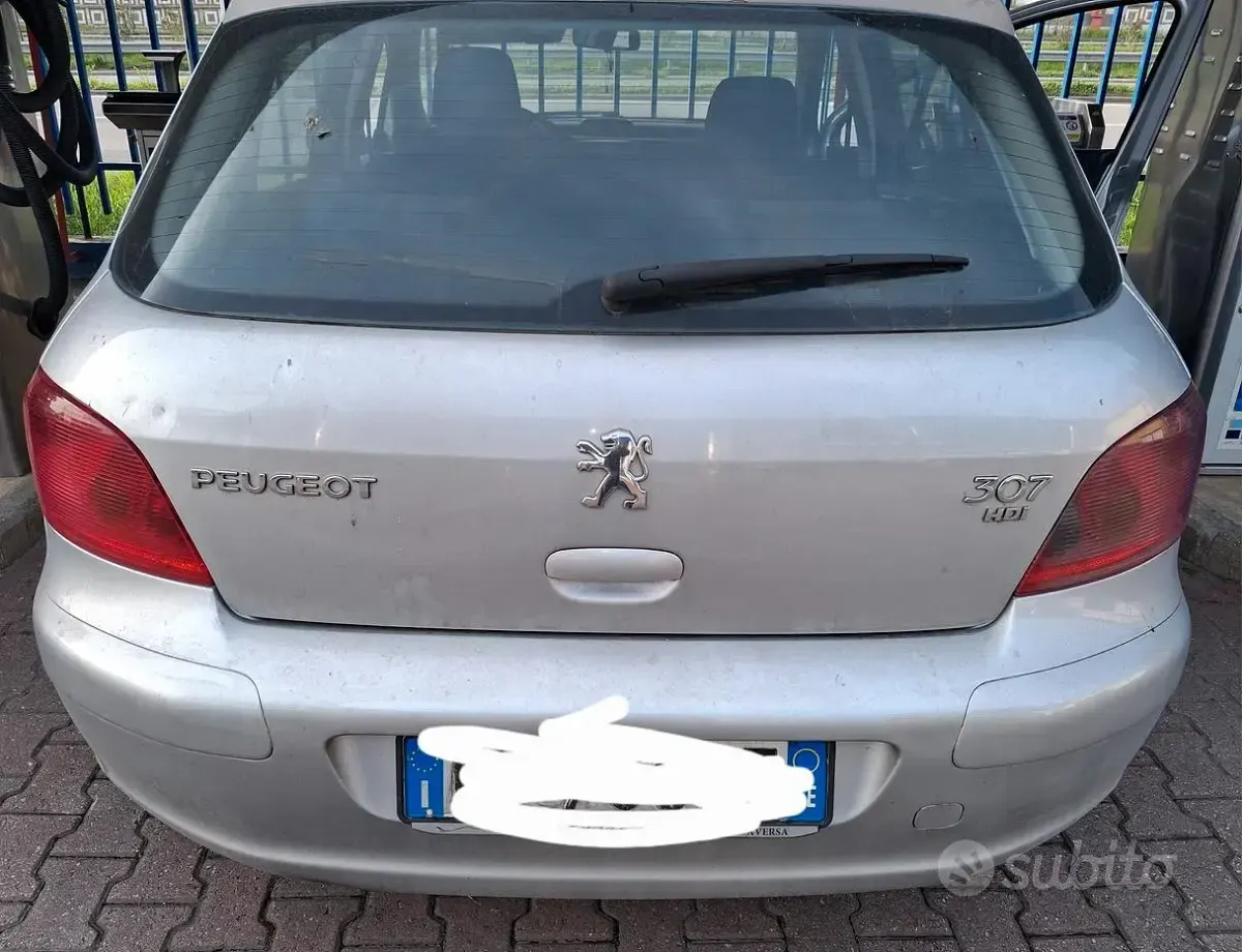 Usata Peugeot 307 68 CV (50 kW) 2005 Grigio Berlina