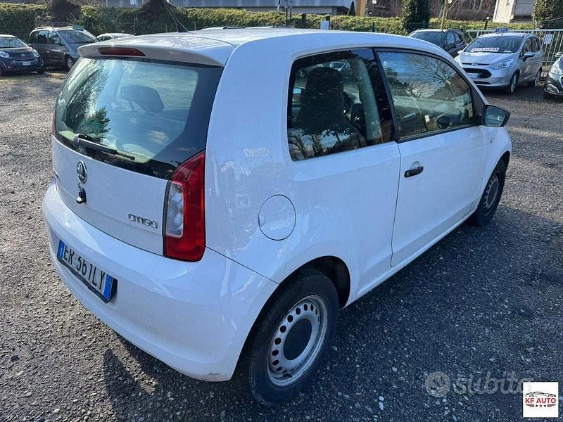 Usata Skoda Citigo Active 59 CV (43 kW) 2013 Bianco Utilitaria