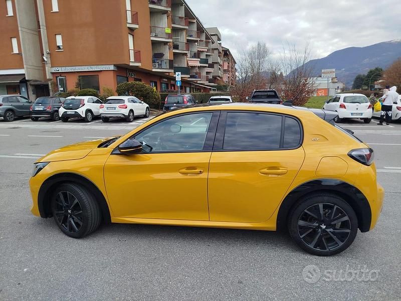 Usata Peugeot 208 GTi 2021 Giallo Utilitaria