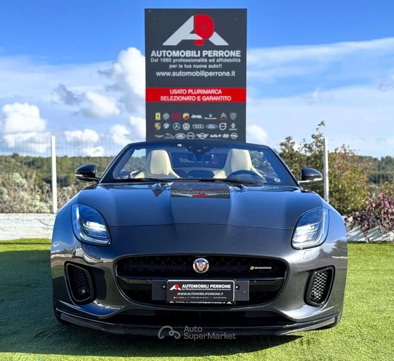 Occasion Jaguar F-Type R-Dynamic 300 ch (220 kW) 2019 Gris Cabriolet