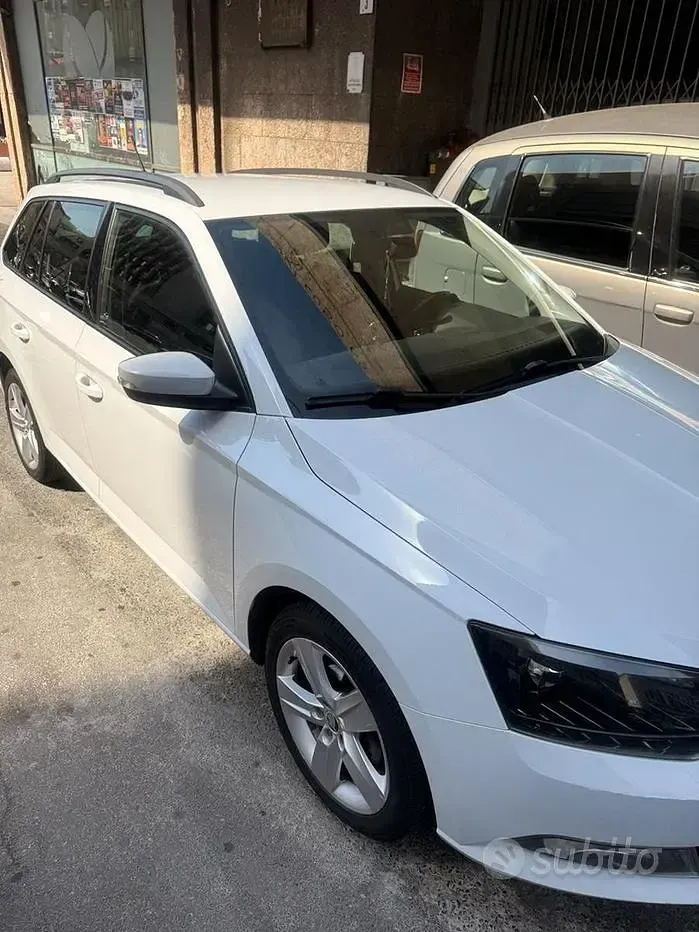 Usata Skoda Fabia 90 CV (66 kW) 2017 Bianco Station wagon