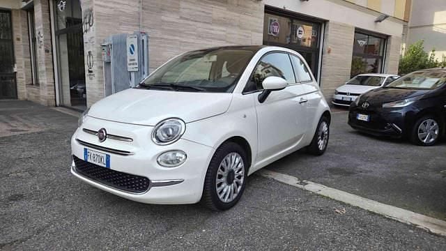 Usata Fiat 500 Lounge 95 CV (69 kW) 2017 Bianco Utilitaria