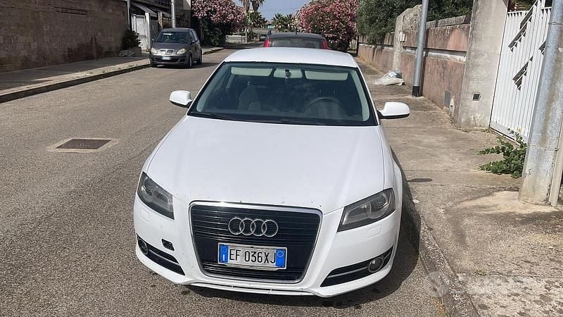 Usata Audi A3 140 CV (102 kW) 2011 Bianco Utilitaria