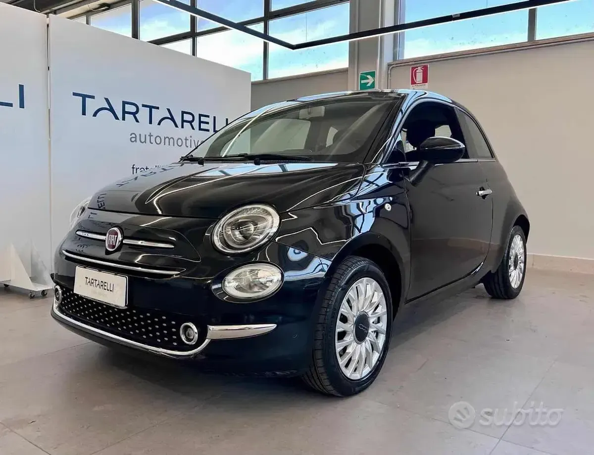 Usata Fiat 500 Riva 95 CV (69 kW) 2016 Nero Utilitaria