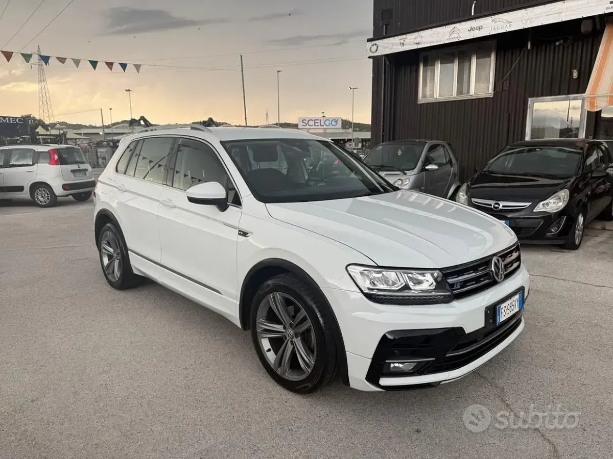 Usata VW Tiguan Sport 116 CV (85 kW) 2018 Bianco SUV