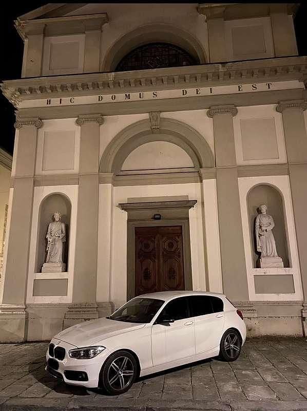 Usata BMW 118 Sport Line 136 CV (100 kW) 2016 Bianco Utilitaria