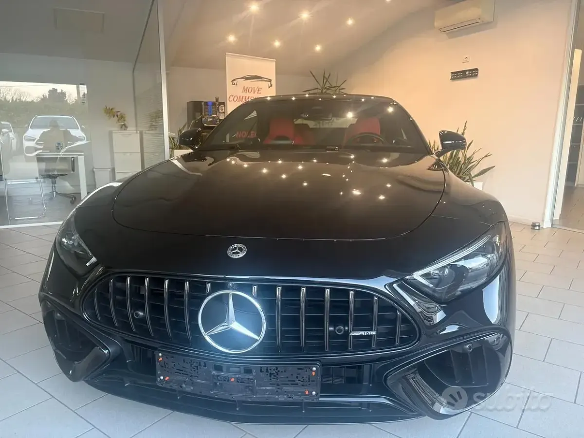 Usado Mercedes SL63 AMG AMG 585 CV (430 kW) 2022 Negro Descapotable