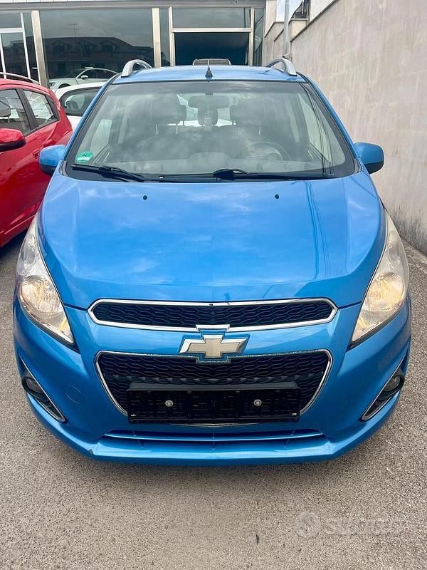 Usata Chevrolet Spark LTZ 81 CV (59 kW) 2014 Blu Utilitaria
