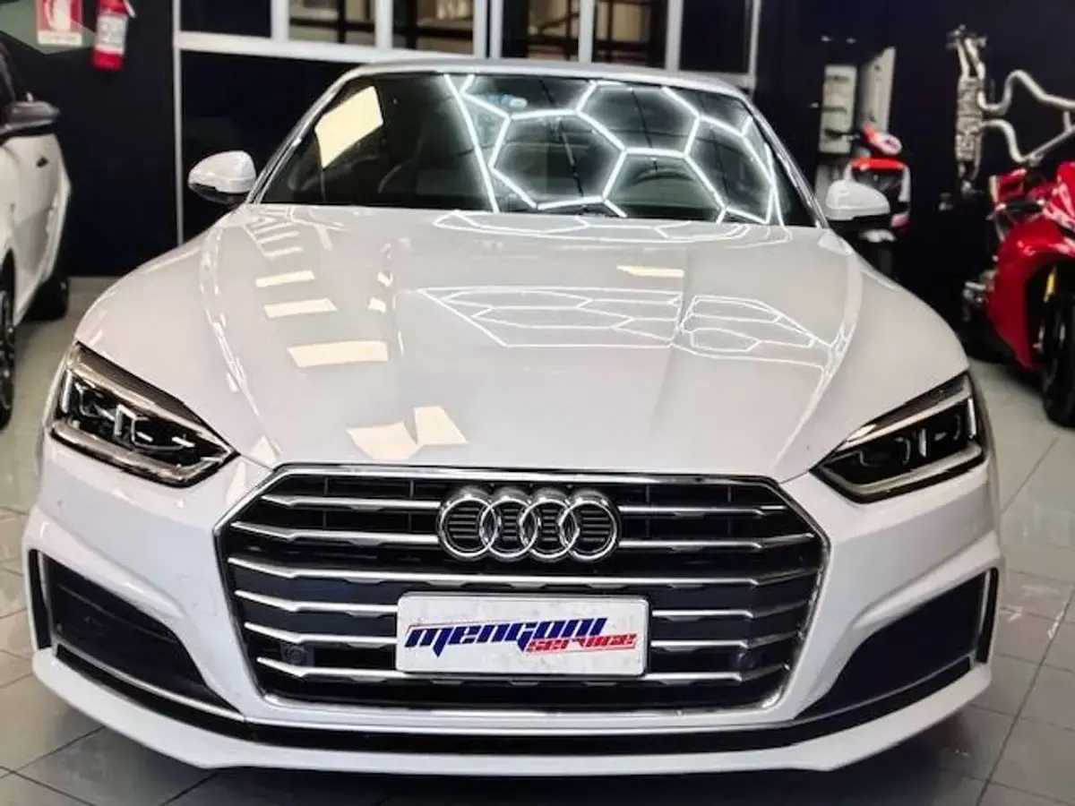 Usata Audi A5 Cabriolet Business 190 CV (139 kW) 2017 Bianco Cabrio