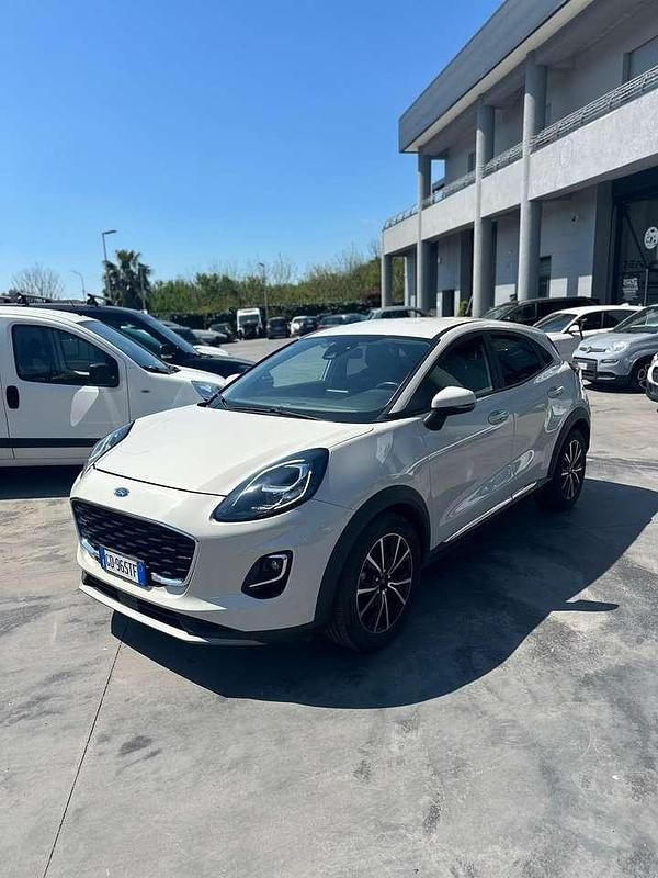 Usata Ford Puma Titanium S 125 CV (91 kW) 2020 Bianco SUV